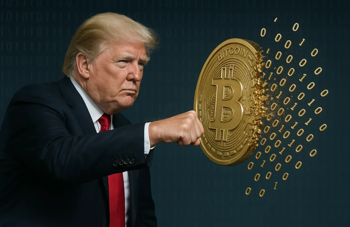 As tarifas de Trump em 2025 impulsionam alta nas criptomoedas em meio a tensões com a China