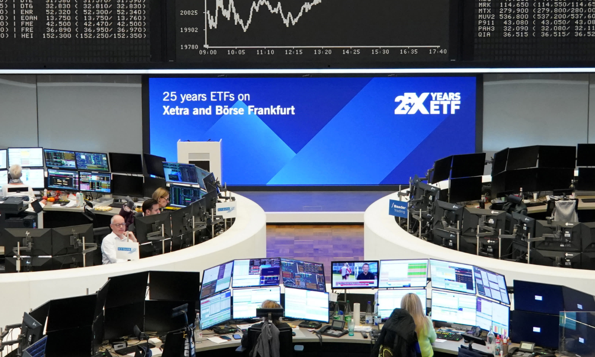 Ações europeias caem mais de 1% com enfraquecimento das esperanças de fim rápido do conflito no Oriente Médio