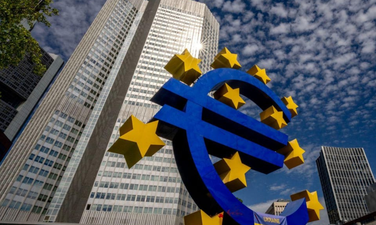 BCE alerta para risco de inflação maior na zona do euro